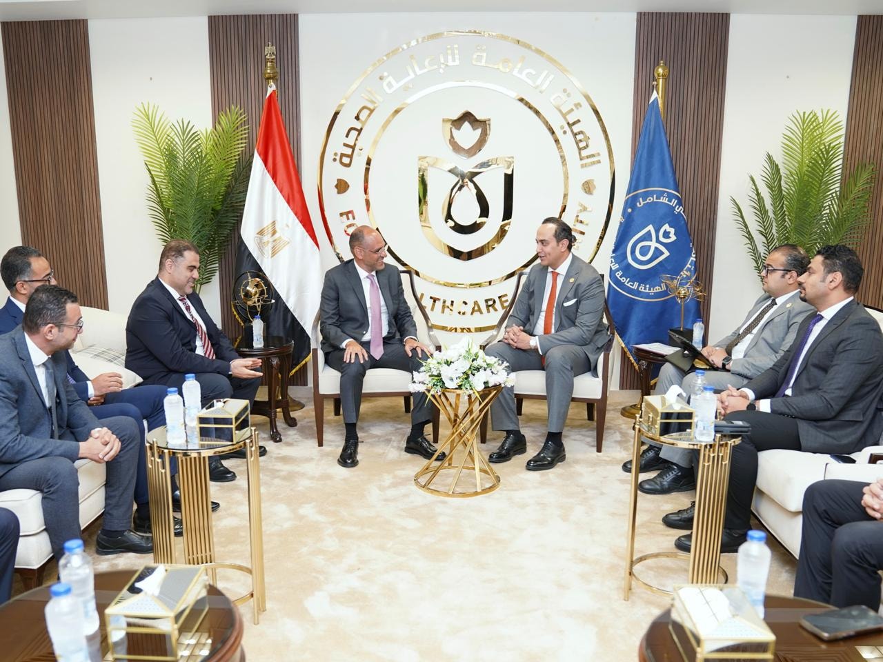 رئيس هيئة الرعاية الصحية يلتقي الرئيس الإقليمي لشركة جانسن بمصر والأردن والسودان وليبيا وأثيوبيا