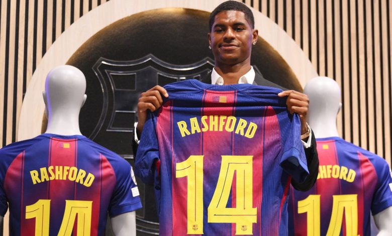 راشفورد لاعب برشلونة الجديد