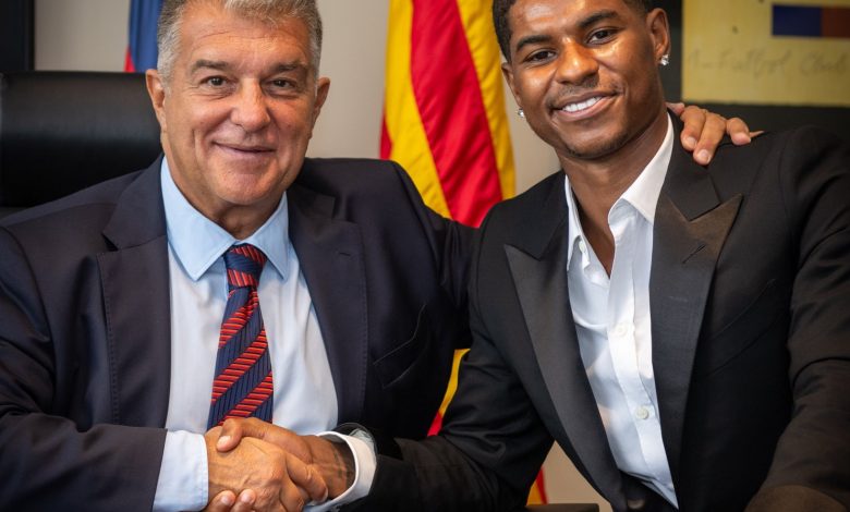 راشفورد برشلونة