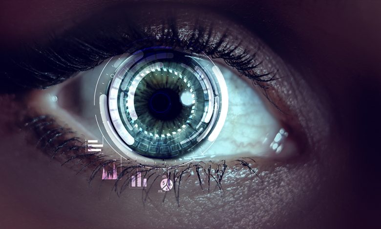 عدسات لاصقة ذكية
