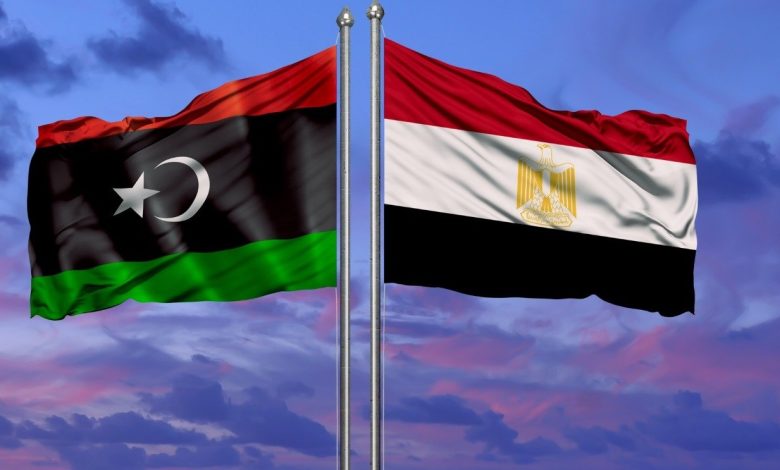 علم مصر وليبيا