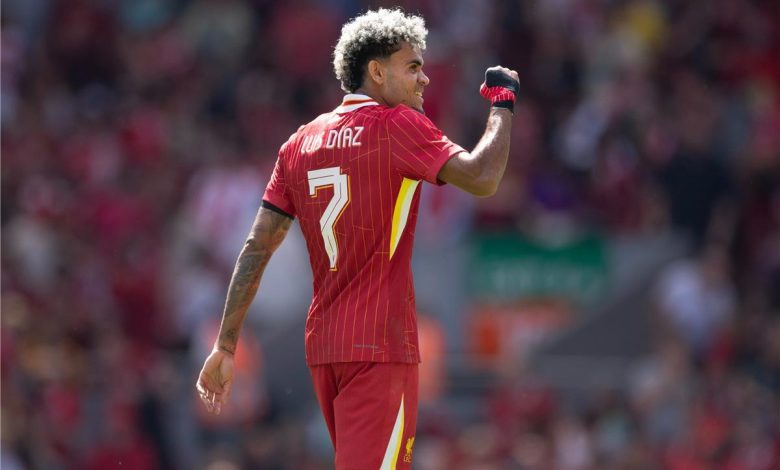 لويس دياز لاعب ليفربول على رادار بايرن ميونخ